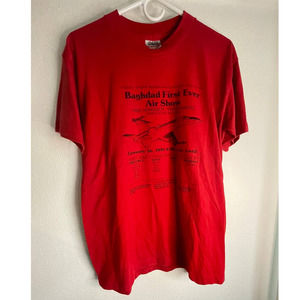 Desert Storm Production Baghdads First Show RARE Promo Shirt